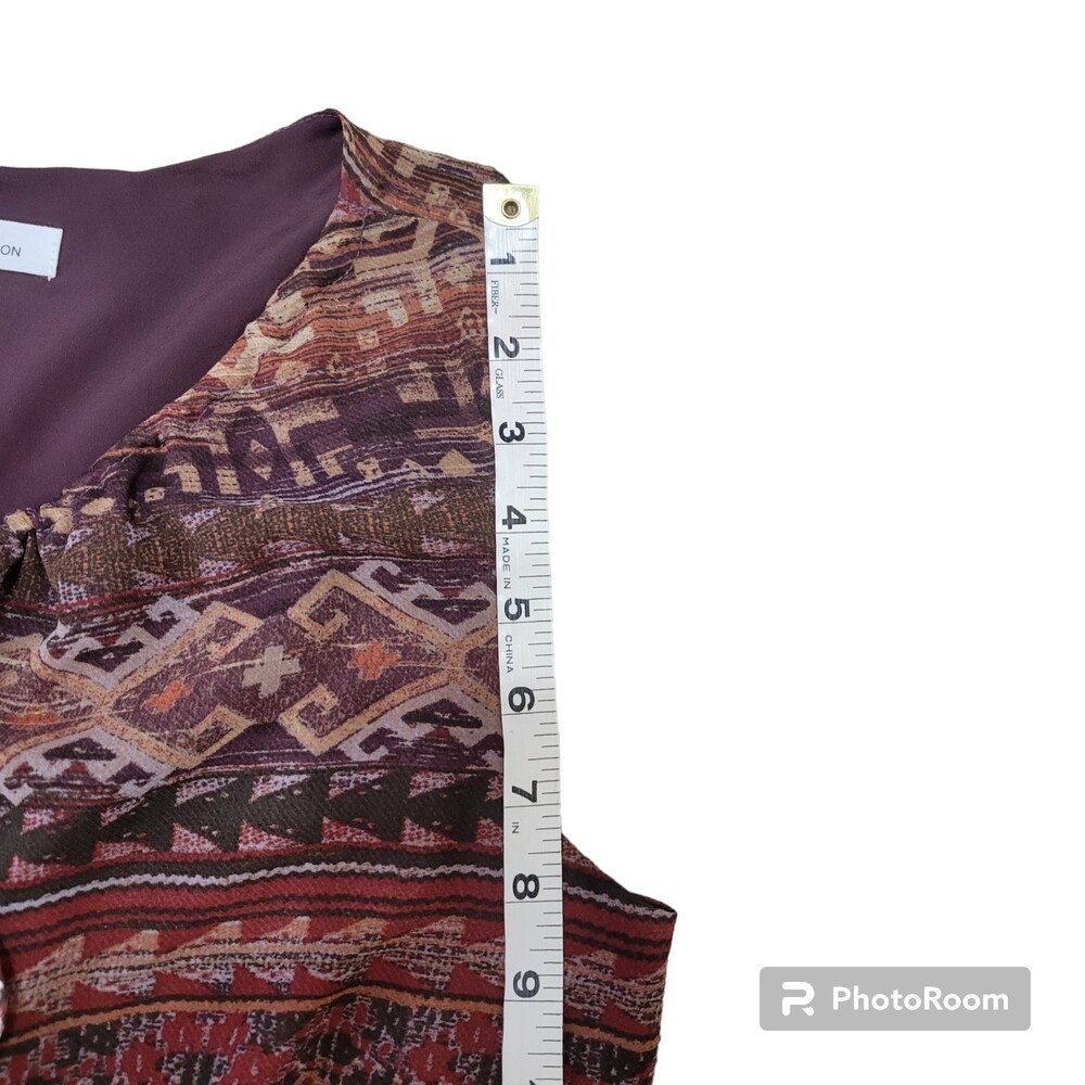 Bcbgeneration Aztec Print Brown Multicolor Sleeve… - image 7